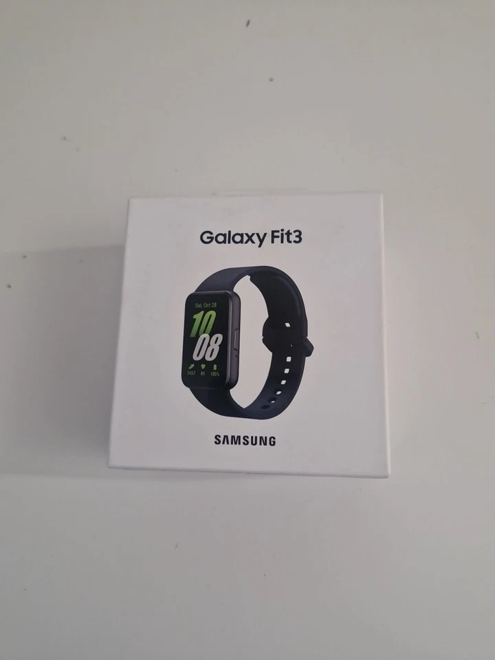Samsung Galaxy Fit 3 SM-R390 Fitness Tracker 1,6" AMOLED Uhr Touch IP68 schwarz - Bild 1 von 3