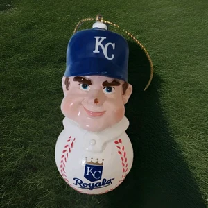 MLB Kansas City Royals Adornos de Navidad por Navidad escocesa 2005 - Imagen 1 de 5