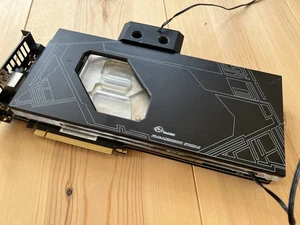 ASUS ROG STRIX GeForce RTX 2080 Ti 11GB - Bykski Wasserkühlung + Originalkühler - Bild 1 von 10