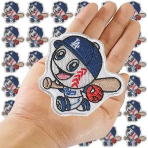 Wholesale Los Angeles Dodgers Cartoon Logo Size 3.0"x3.0" Sew Iron on Patches - Picture 1 of 12