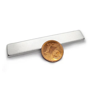Neodym Magnet Rechteckig N35 60 x 10 x 3 mm Extra Stark 5 Stück Supermagnet - Bild 1 von 6