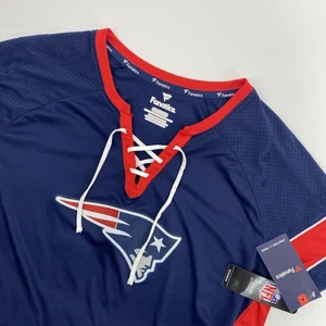 Camiseta Julian Edelman Mujer XXL New England Patriots Draft Me Encaje NFL Juego NUEVA - Imagen 1 de 13