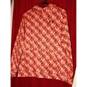Under Armour Hoodie Kinder YXL Orange Logo Print Pullover Sweatshirt - Bild 1 von 4