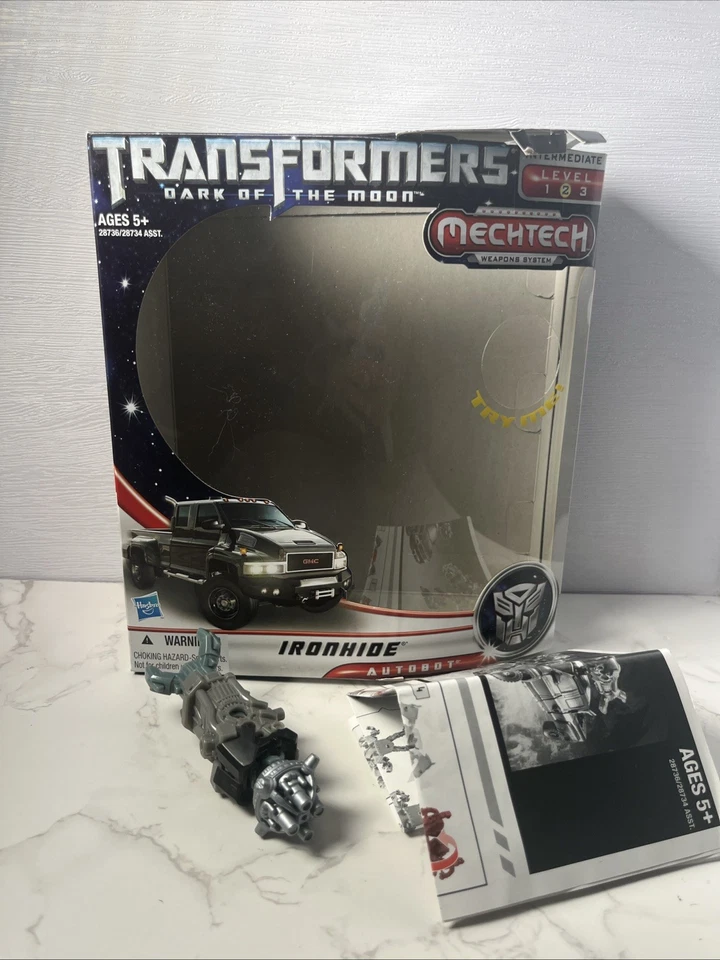 Vintage Transformers Dark Of The Moon Ironhide Weapon And  Instructions Only - Image 1 of 4