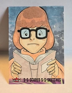 2025 Fleer Scooby Doo "Velma" 1/1 S-S-Scared S-S-Sketches Gary Shipman Art - Picture 1 of 2