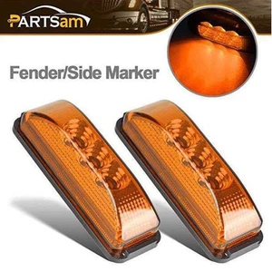 LED Clearance Light Marker Side 4*1.33inch Waterproof Amber for Trailer Truck & - Picture 1 of 13