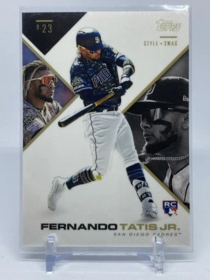 Fernando Tatis Jr 2019 Topps X Tatis Jr 0.23 Style & Swag #1 Rookie RC - Image 1 of 2