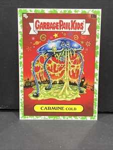 Carmine Cold 2022 Topps Garbage Pail Kids GPK BookWorm Green Parallel #17b - Picture 1 of 2