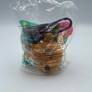 Vintage 1999 McDonald's Winne the Pooh Plush Bag Clip Y2K Kidcore Disney Charm - Picture 1 of 8