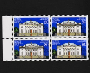 1992 germany Sc#1757 Mi#1625 Margin Block of 4 MNH - Bild 1 von 1