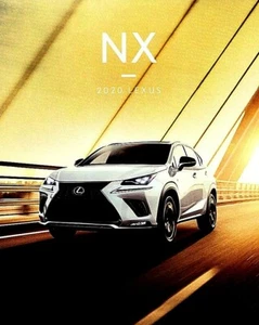 2020 LEXUS NX CROSSOVER—42 PAGE U.S. SALES BROCHURE—300 300h HYBRID F-SPORT—NEW - Picture 1 of 1