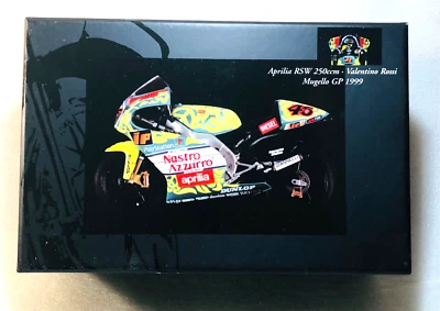 1/12 MINICHAMPS ROSSI APRILIA RSW 250 MUGELLO GP 1999 - Image 1 of 4