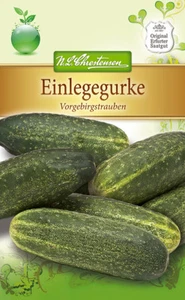 Einlegegurke 'Vorgebirgstrauben' - Cucumis sativus, Gurken, Samen, 4276 - Bild 1 von 2