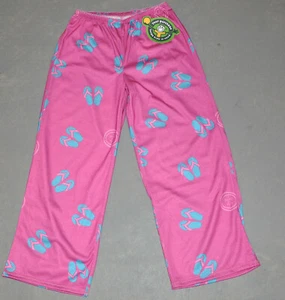 NWT Life is good.® Girls Kids "TOSSED FLIP FLOPS" Sleep Pants Pajamas S (5-6) - Picture 1 of 4