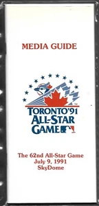 1991 MLB All Star Spiel TORONTO BLUE JAYS MEDIA PRESS GUIDE NM - Bild 1 von 1