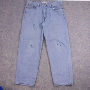 Levi's Jeans 38x32 560 Comfort Fit Tapered Leg Blue Denim Mens - Picture 1 of 10