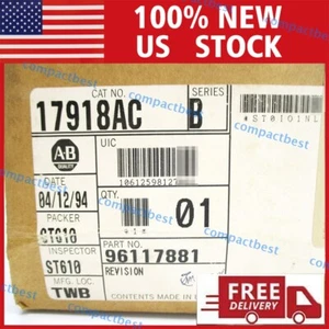 ALLEN BRADLEY 1791-8AC SerB Block I/O Module 120VAC 8 Inputs 8 Outputs 1791 8AC - Picture 1 of 5