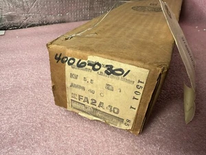 Mcgraw-edison FA2A40 Current Limiting Fuse 40a Amp 5.5kv-a - Picture 1 of 6