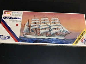 Vintage Imai 1/350 Nippon Maru 4 Masted Bark Kit B-306 Sealed - Bild 1 von 1