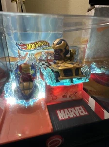 SDCC 2023 HOT WHEELS RACER VERSE IRON MAN VS THANOS MATTEL CREATIONS EXCLUSIVE  - Picture 1 of 12