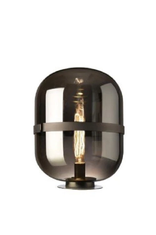 78766 SOMPEX Tischleuchte Baloni Metall Dunkelgrau Glas Smoke - Bild 1 von 2