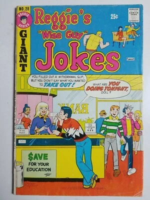 Reggie's Wiseguy Jokes (1968) #28 - Very Good - Giant size  - Image 1 of 2