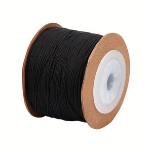 1Roll about 328 feet Nylon Threads Black 0.6mm about 100m/roll Black Nylon Cord - Picture 1 of 6