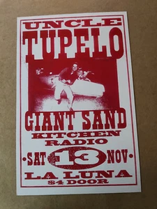 Poster Zio Tupelo 13/11/93 La Luna Portland Or. e sabbia gigante - Foto 1 di 1