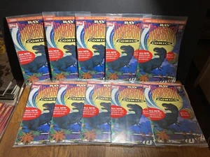 Lot of (10)   TOPPS  Comics   RAY BRADBURY  #1 Factory Sealed with 3 Topps Cards - Picture 1 of 2