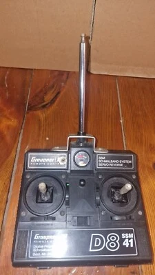 Radiocommande RC - FM Graupner JR D8 SSM41 - Photo 1/4