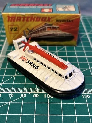 Matchbox, Superfast, No.72, 1972, Hovercraft, Boxed #1 - Image 1 of 4