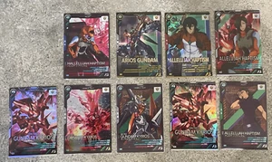Gundam ARSENAL BASE Karte PR129,PR016,UT04 GUNDAM KYRIOS ALLELUJAH BANDAI JAPAN - Bild 1 von 11