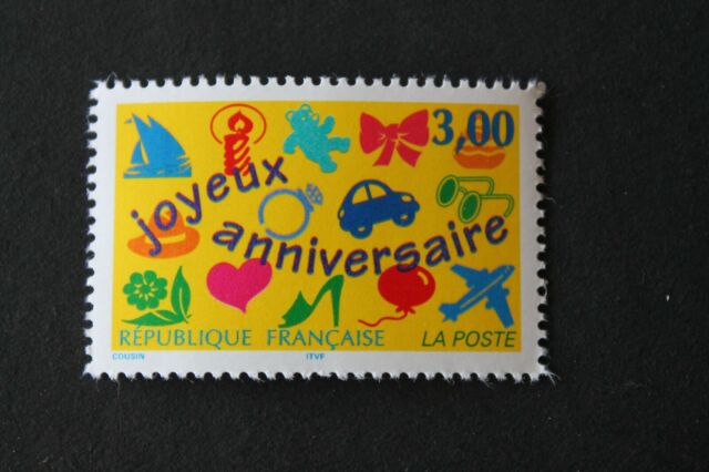 Timbre - FRANCE - Joyeux anniversaire - neuf ** - n° 3046 - 1997