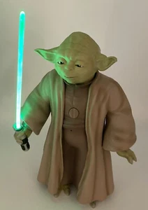 Talking YODA Star Wars Disney Store 2014 Talking Moving Eye Face 10" Actionfigur - Bild 1 von 16