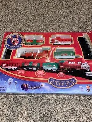 Rudolph the Red Nosed Reindeer O-Gauge Battery Operated Train Set Tested - Image 1 of 3