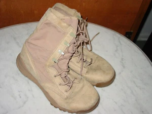 Mens Nike 8" SFB Special Field British Khaki/Desert Tactical Boots Size 8 - Picture 1 of 12