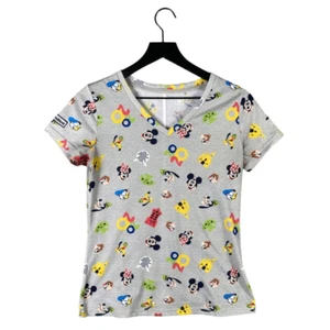 Disney Parks Mickey Tee Womens S Grey 2020 Walt Short Sleeve Top - Picture 1 of 8