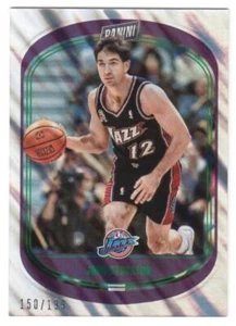John Stockton 2021-22 Panini Player of the Day Moon Lava #89 #150/199 Jazz - Picture 1 of 2