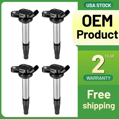 4 Ignition Coil Pack Replacement for Toyota Corolla 2009-2017 1.8L L4 UF596 - Изображение 1 из 4