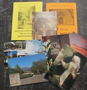 NOTRE DAME DE LAUS - 3 Livrets guides + 6 Cartes postales