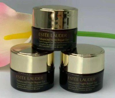 Lote de 3 Estee Lauder Advanced REPARACIÓN NOCTURNA OJOS SOBREALIMENTADOS 5 ml/.17 oz NUEVO Foto 1 de 3