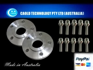 Wheel Slip On Spacers 15 mm 5x120 CB 74.1 mm 2pcs+10pcs Long Bolts for BMW - Picture 1 of 1