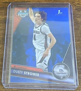 Dusty Stromer 2023 Bowman Chrome University 1st Bowman Blue Refractor /199 #28 - Picture 1 of 2