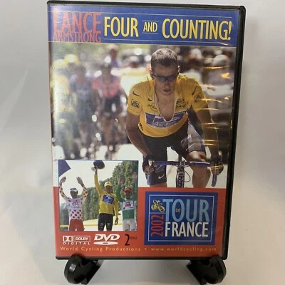 2002 Tour de France Lance Armstrong: Four and Counting 2-Disc DVD Set - Image 1 of 3