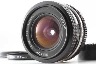 Lente MF súper gran angular CLA'd [casi como nueva] Nikon Ai Nikkor 20 mm F/4 de JAPÓN Foto 1 de 4