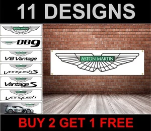 Aston Martin Vantage GT3 Gulf Racing Banner for Garage, Workshop, Showroom etc - Picture 1 of 1