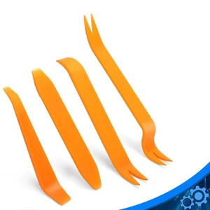 4Pcs Car Trim Removal Tool Set Hand Tools Pry Bar Panel Door Interior Clip Kits - Picture 1 of 5