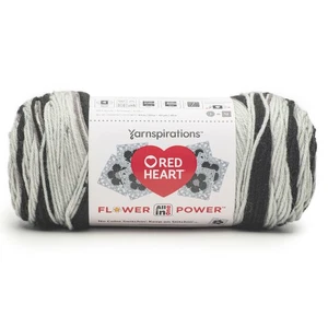 Red Heart All In One Granny Square Yarn-BLACK DAHLIA - Picture 1 of 1