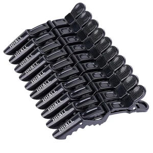HH&LL Hair Clips for Women – Wide Teeth & Double-Hinged Design – Black - Picture 1 of 7