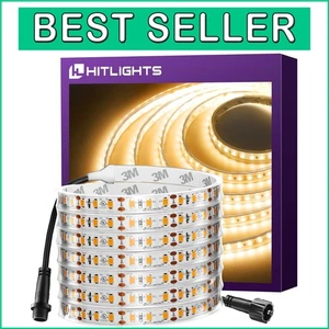 IP67 Waterproof 16.4ft LED Strip Lights - Energy Saving & Dimmable for Outdoors - Picture 1 of 10